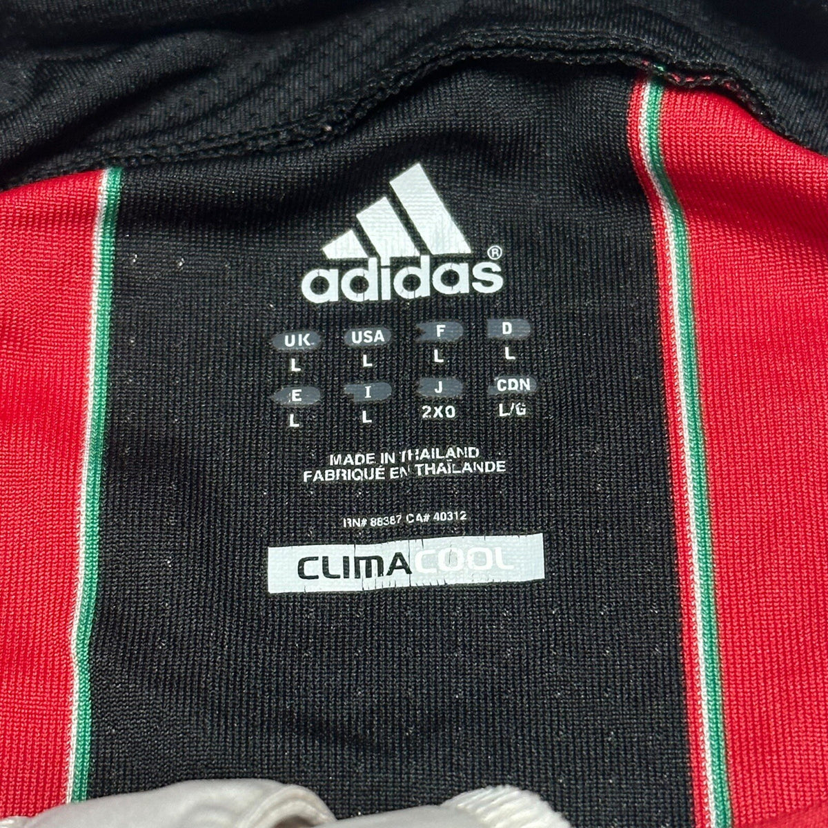 AC Milan Football Shirt 2012/2013 Home Size Large Soccer Jersey #10