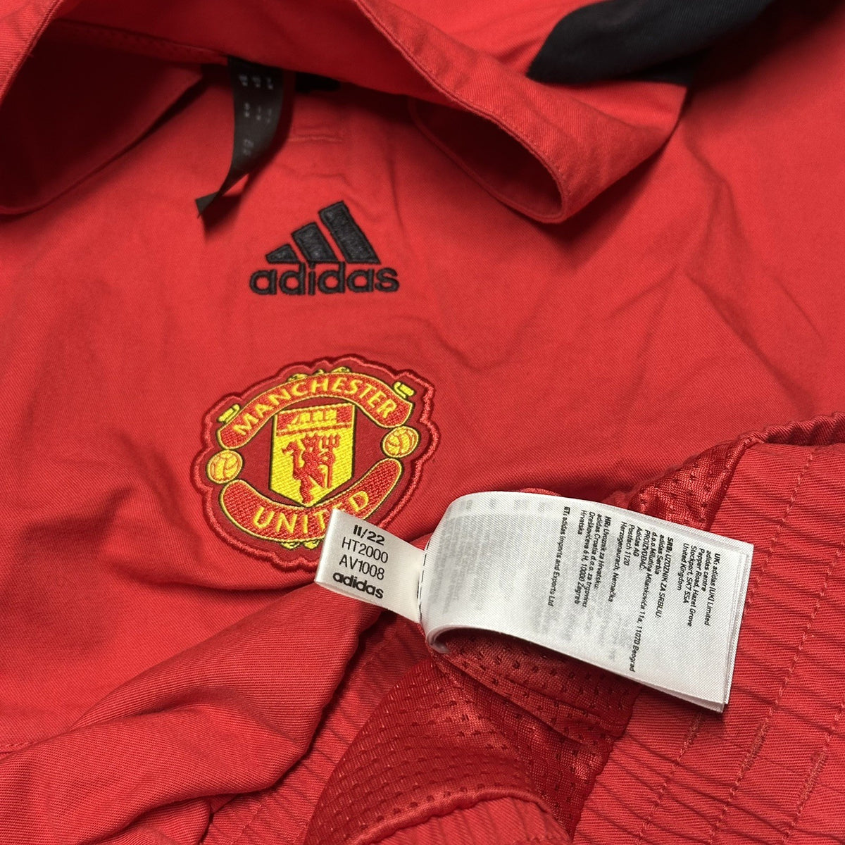 Adidas Manchester United Icon Retro Jacket Size Medium M