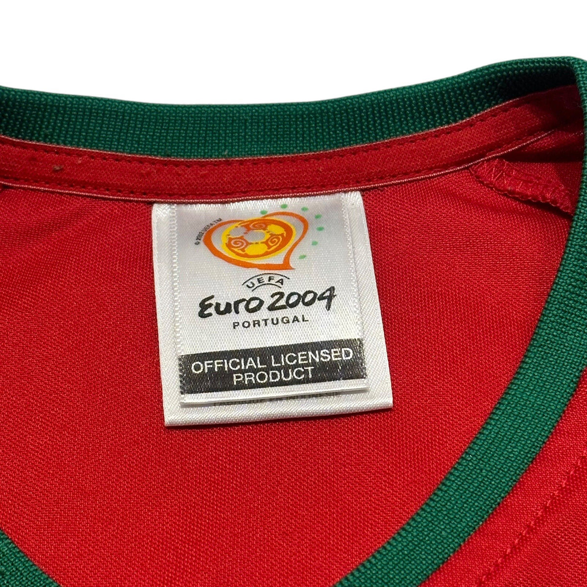 PORTUGAL NATIONAL TEAM SHIRT EURO 2004 SOCCER JERSEY FOOTBALL SHIRT M Adidas