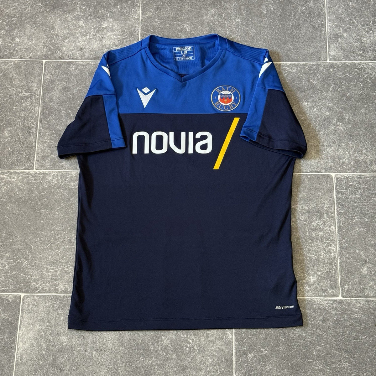 Bath Rugby Training Top Macron Size XS Adults / Large Youth