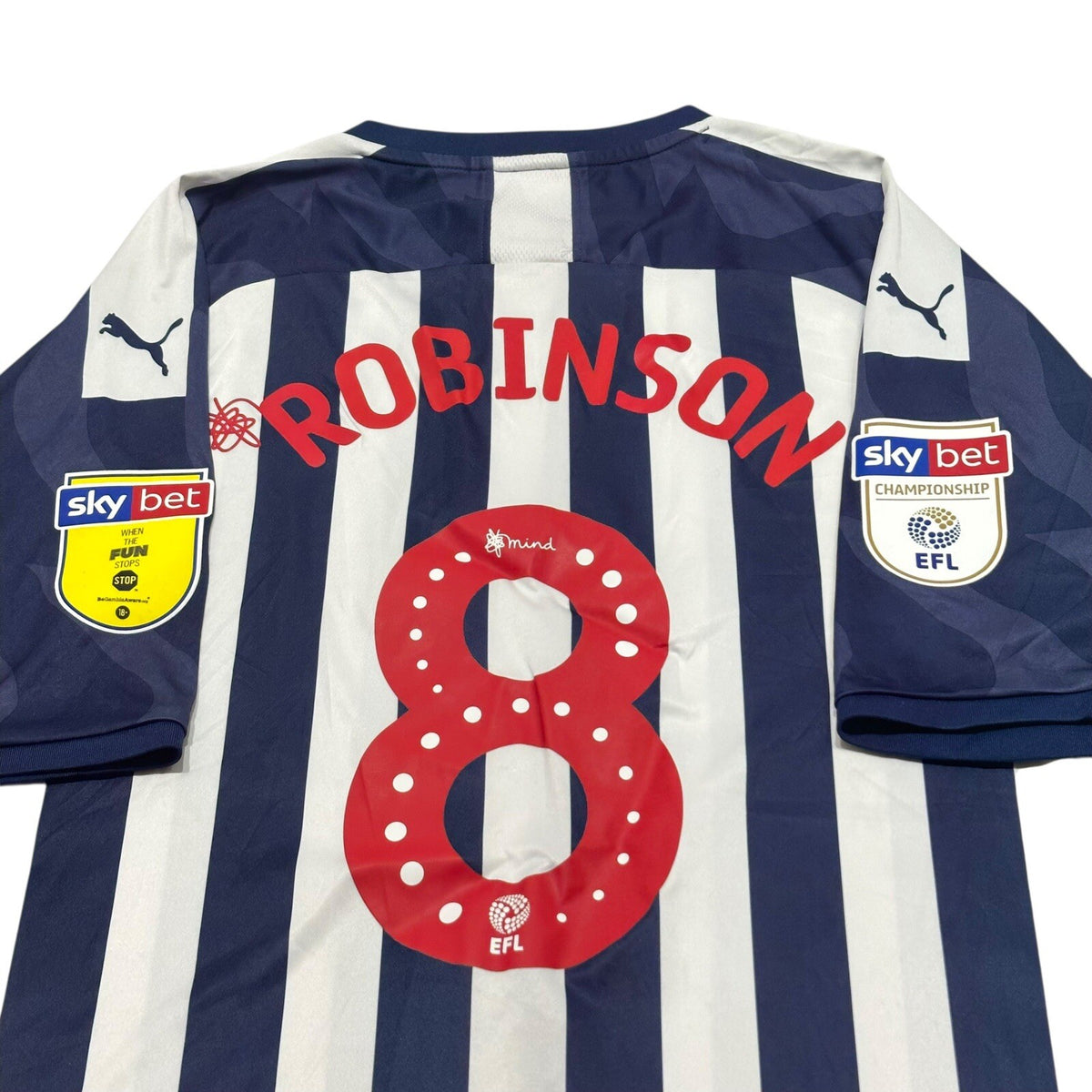 West Bromwich Brom Albion 2020-2021 Home Football Shirt Size XL WBA