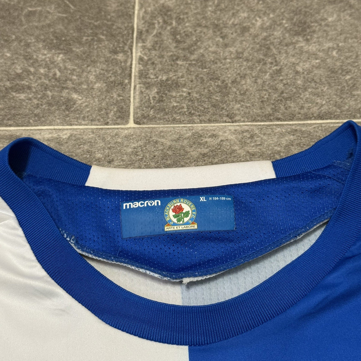 Blackburn Rovers Home Football Shirt Size XL Macron 2021-2022