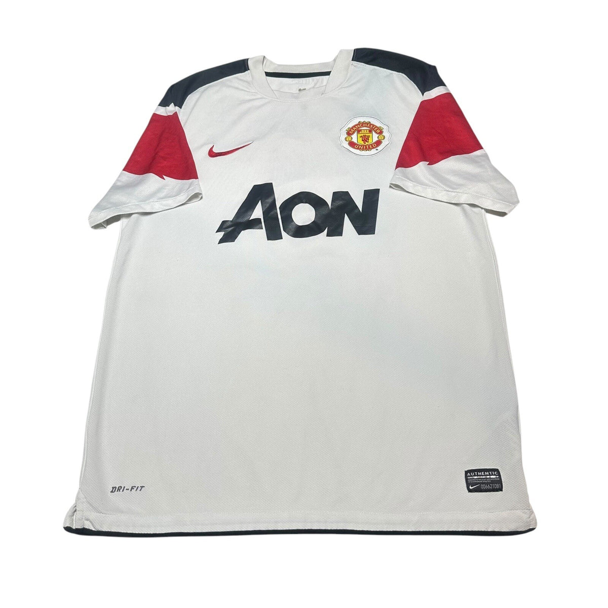 Manchester United Away Shirt 2010/11 OWEN #10 Nameset Medium Official NIKE