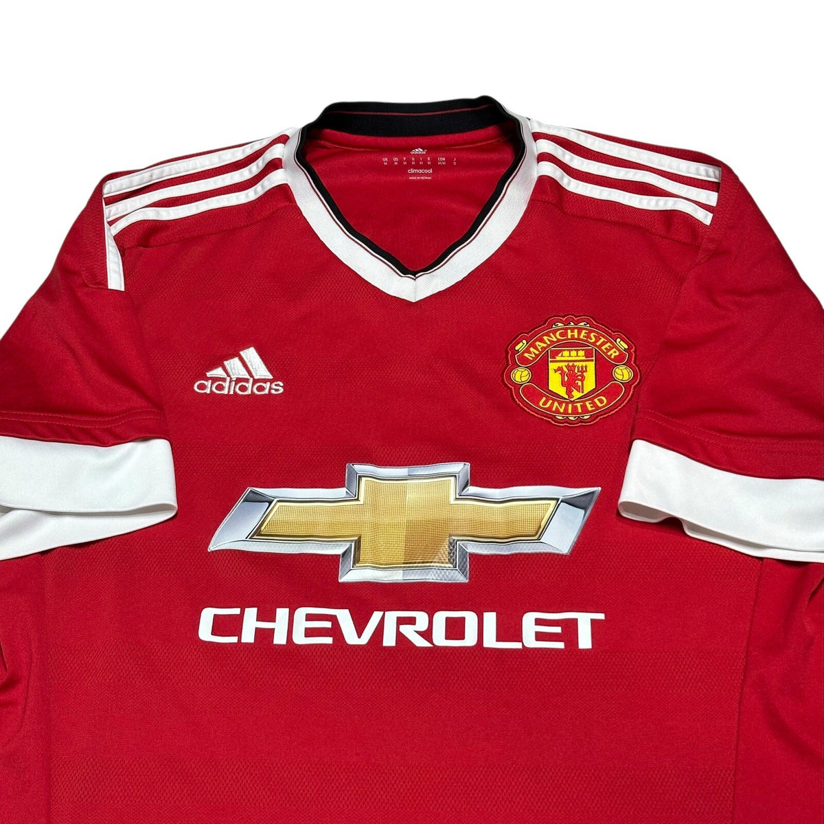 Manchester United Schweinsteiger 31 Home Shirt Football 2015/16 Adidas Medium