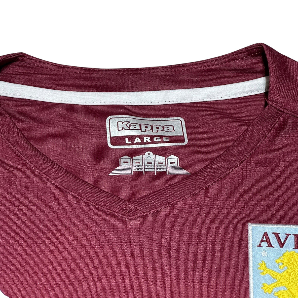 Aston Villa 2019-20 Home Shirt Large Womans Kappa Football jersey