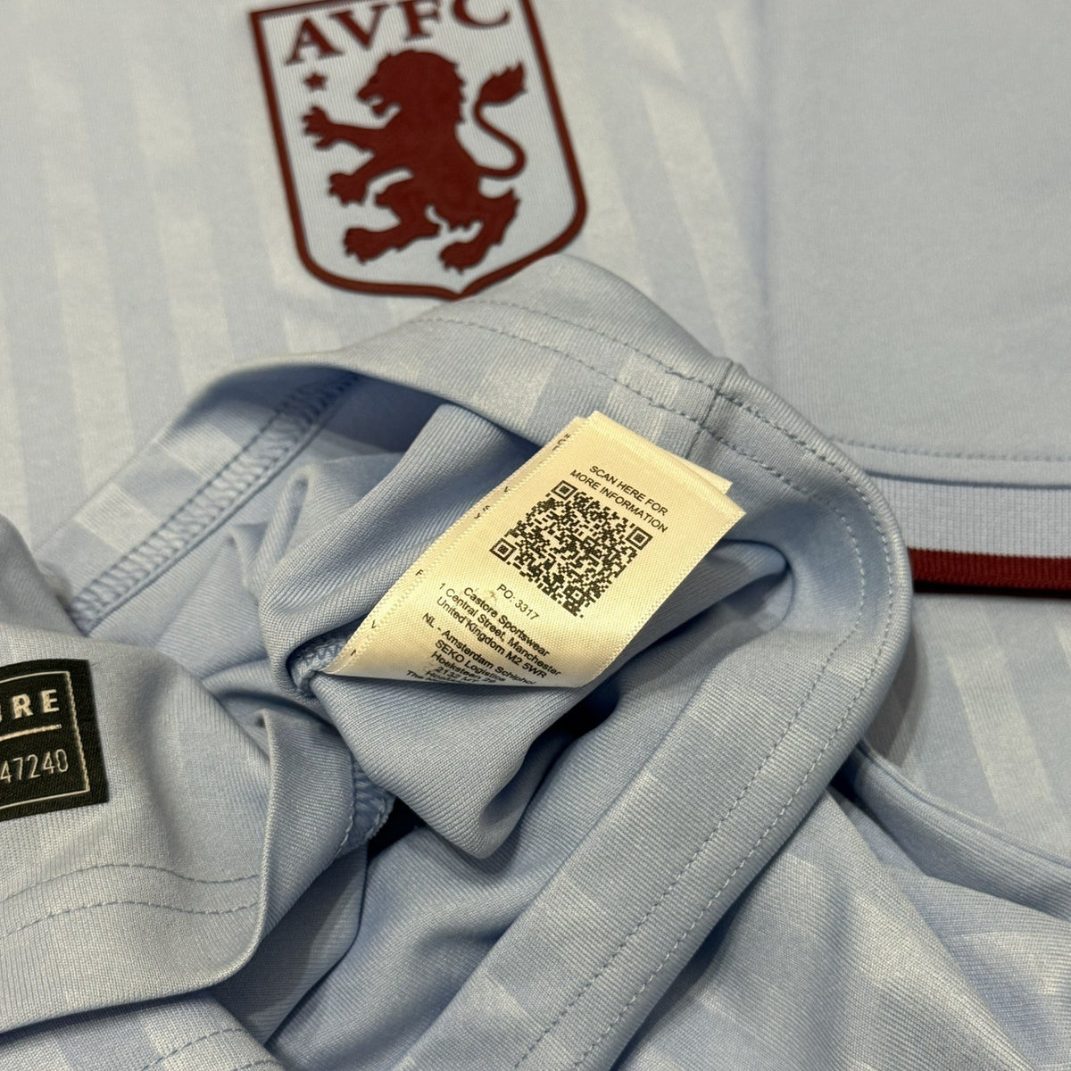 Aston Villa Away Shirt Castore XL Men’s Premier League 2022/23
