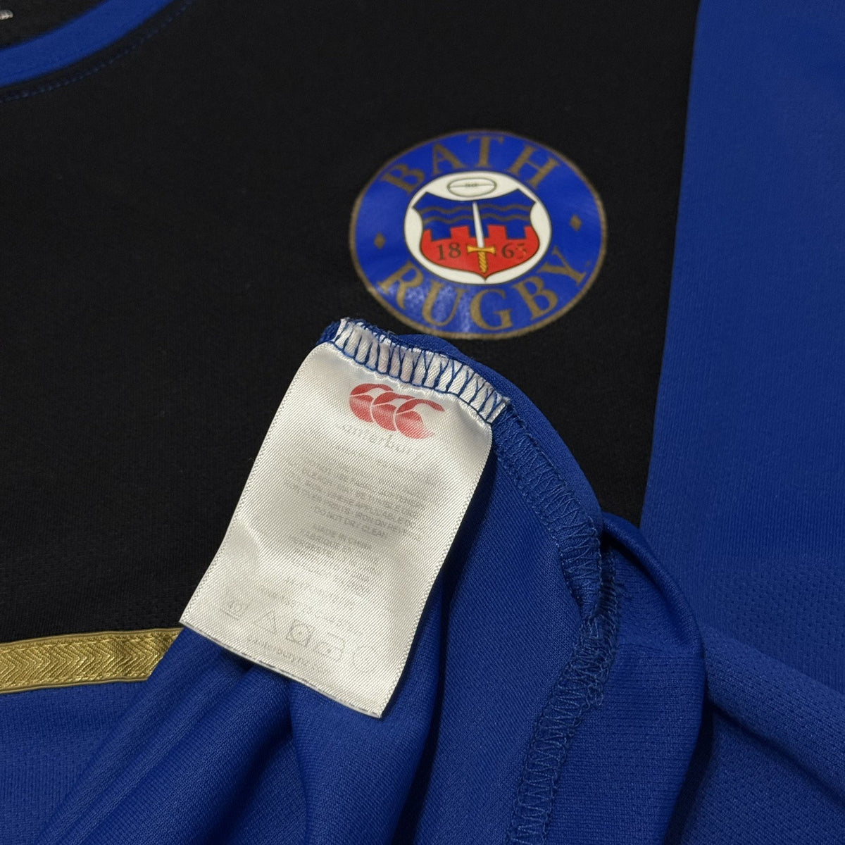Canterbury Bath Rugby Union Jersey Shirt 2015 Large Men’s