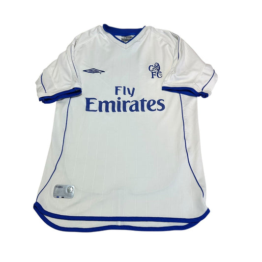 Chelsea 2001-2002 Away Football Shirt Size Small Vintage Soccer Jersey Umbro