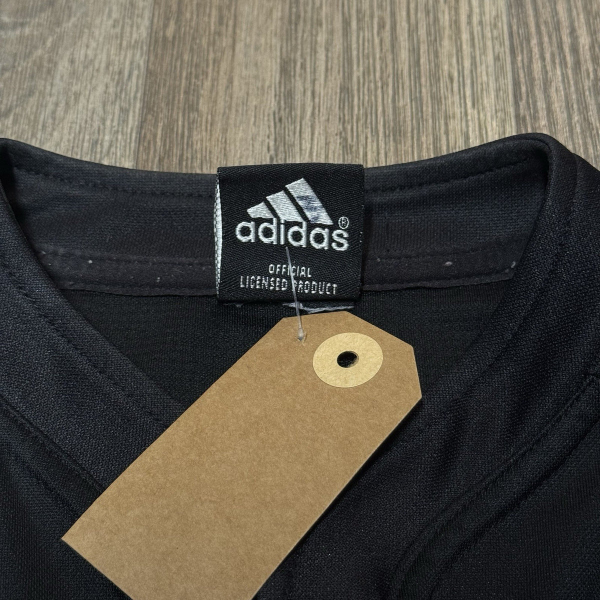 New Zealand All Blacks Shirt Mens Small Black Rugby Jersey Adidas Polyester
