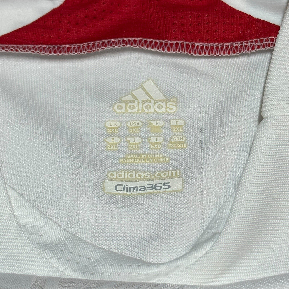Liverpool 2007-2008 Away Football Shirt 2XL XXL Adult
