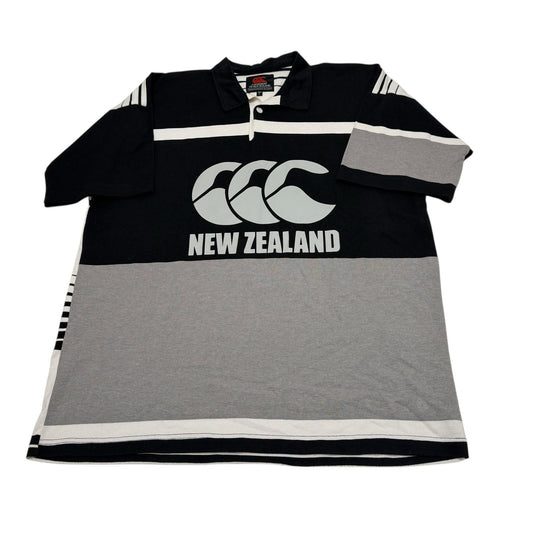 Canterbury Of New Zealand Rugby Shirt Large Men’s Striped Top Vintage