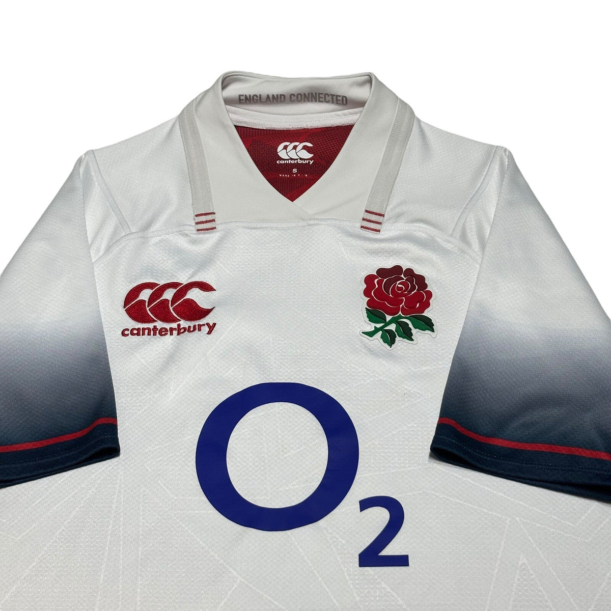 Canterbury England Rugby Shirt 2017/2018 Jersey HOME S Small O2 Athletic Home
