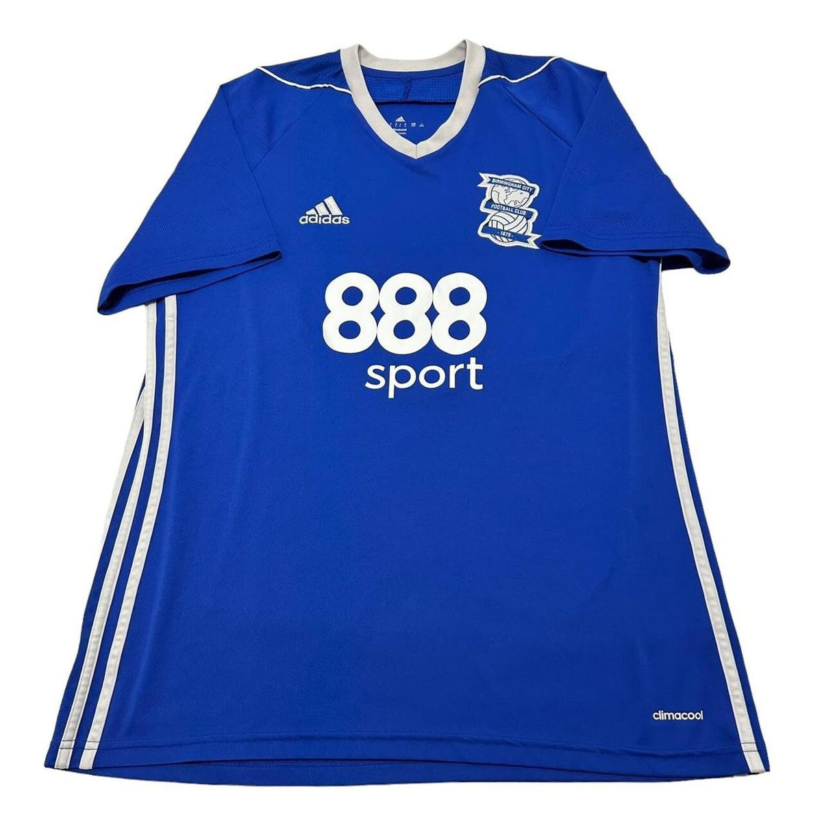 Birmingham City 2017/18 Shirt Home Men’s L Large Blue White Adidas 7 King