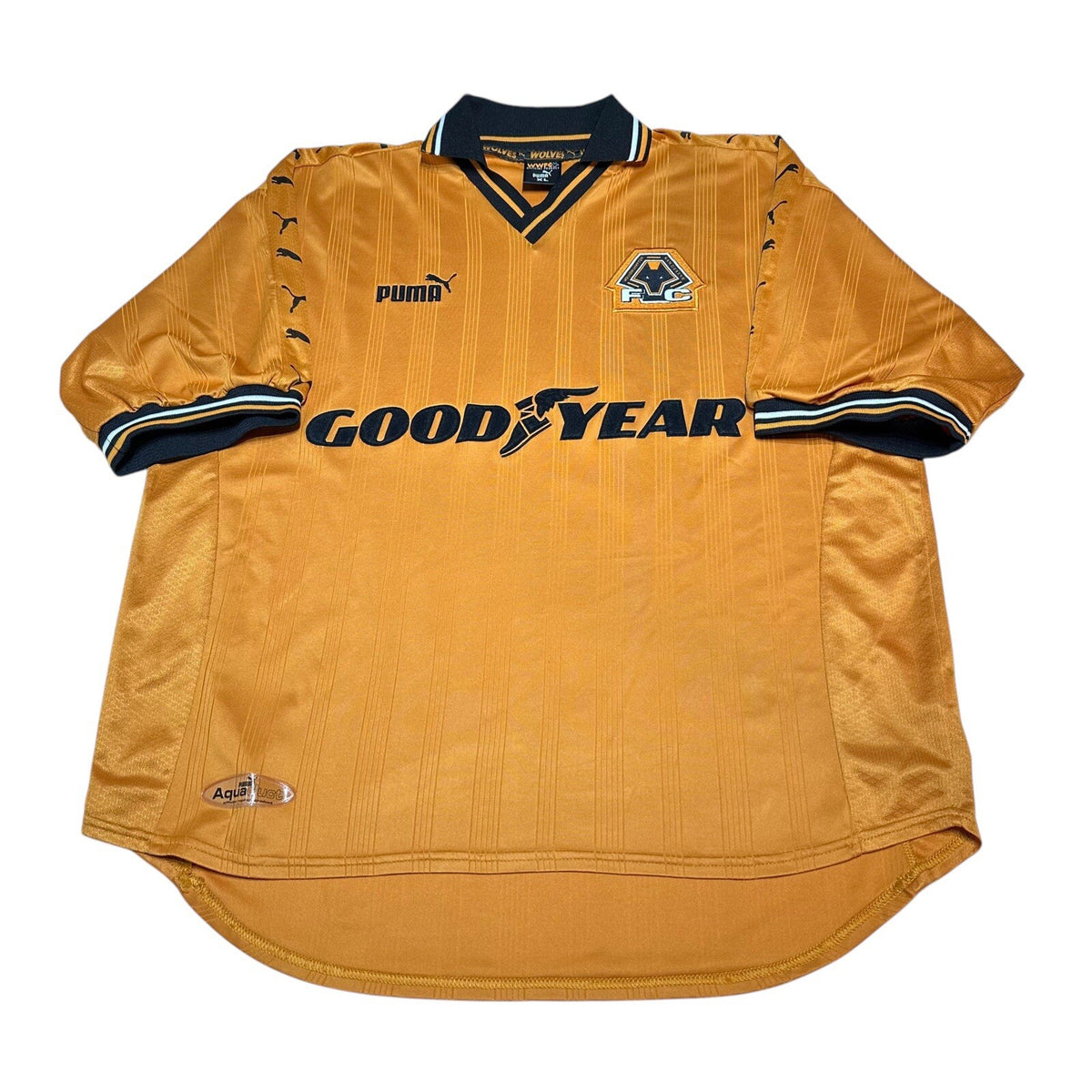 WOLVERHAMPTON WANDERERS 1998 1999 2000 HOME FOOTBALL SHIRT PUMA JERSEY SIZE XL