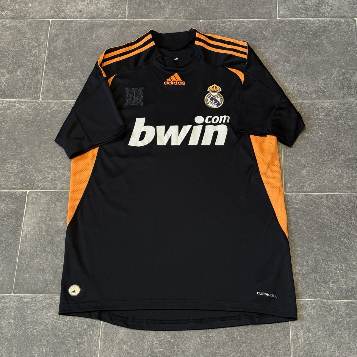 Adidas Real Madrid 2009/2010 GK Shirt Vintage Football Small Adults / XL Youth