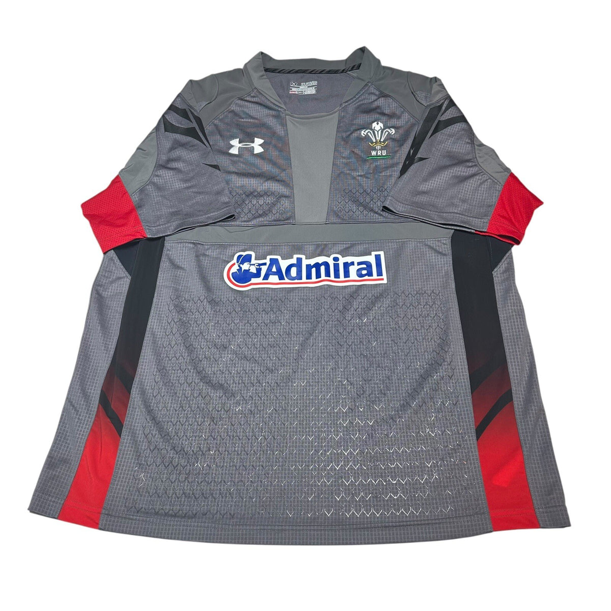 WALES RUGBY UNION SHIRT JERSEY UNDER ARMOUR SIZE 2XL ADULT