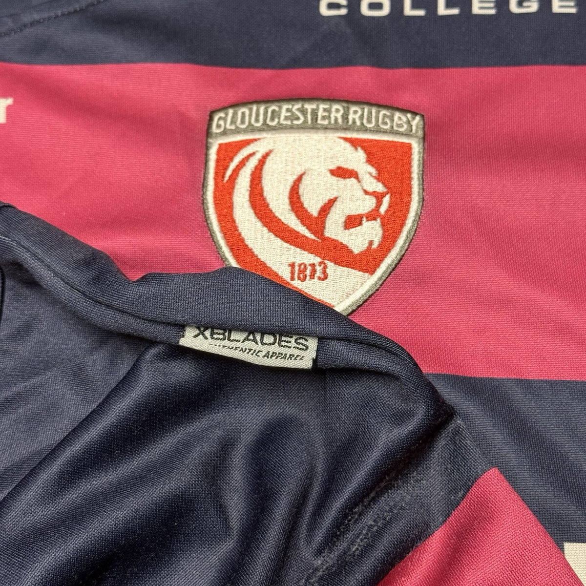 Gloucester Rugby Shirt Jersey 2XL Adults 2018/19 XBLADES Mens XXL
