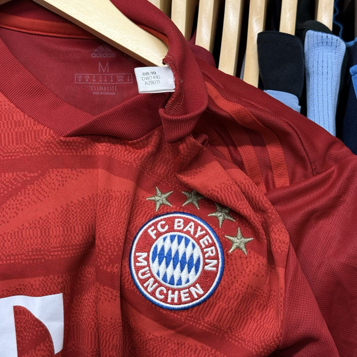 Bayern Munich Football Shirt Jersey 2019/20 Home (M) Medium Adults