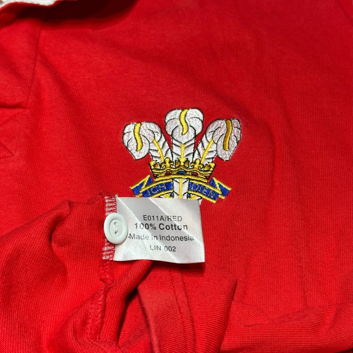 WALES RUGBY UNION LONGSLEEVE COTTON TRADERS VINTAGE JERSEY SHIRT SIZE XL