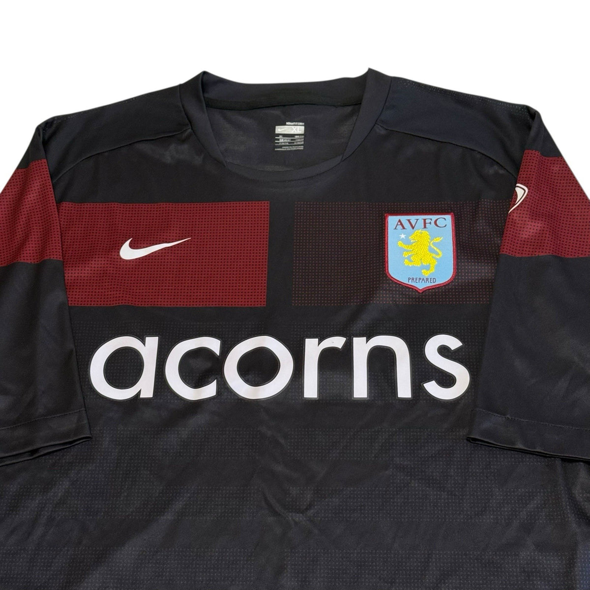 Aston Villa Football Shirt Nike Acorns XL Extra Large Training Top 2000s