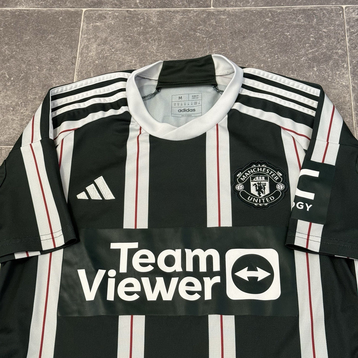 2023-24 Manchester United adidas Away Shirt Garnacho #17 Medium Men’s