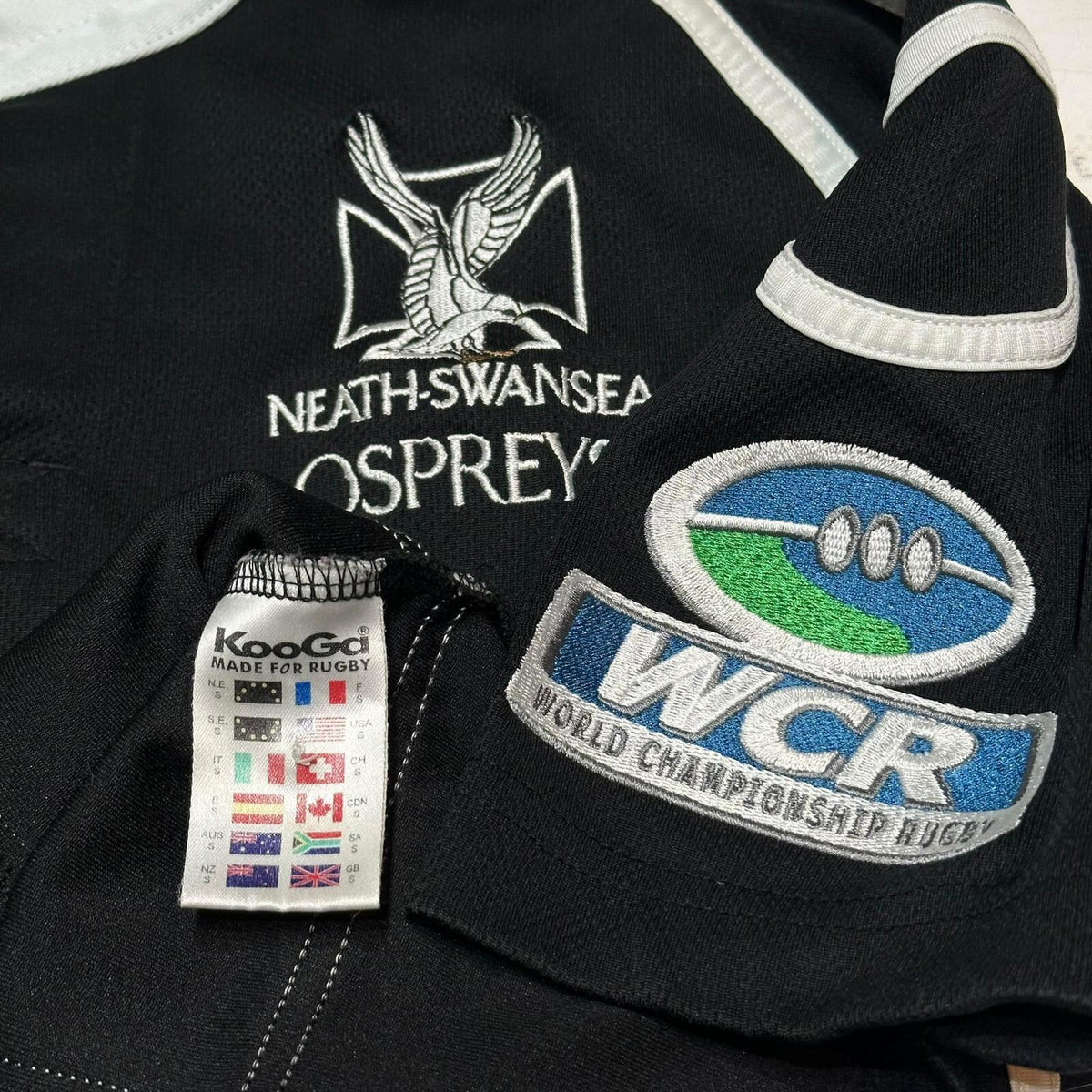 Kooga Neath & Swansea Ospreys 2004/05 Rugby Shirt Jersey Size Small