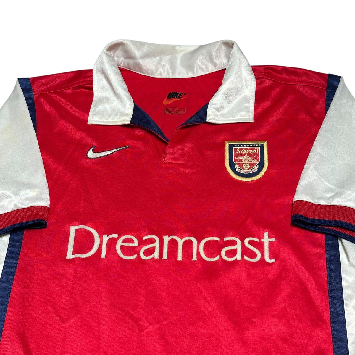 Arsenal 1999-2000 Home Shirt #14 Henry Nike Authentic Original Youth LARGE