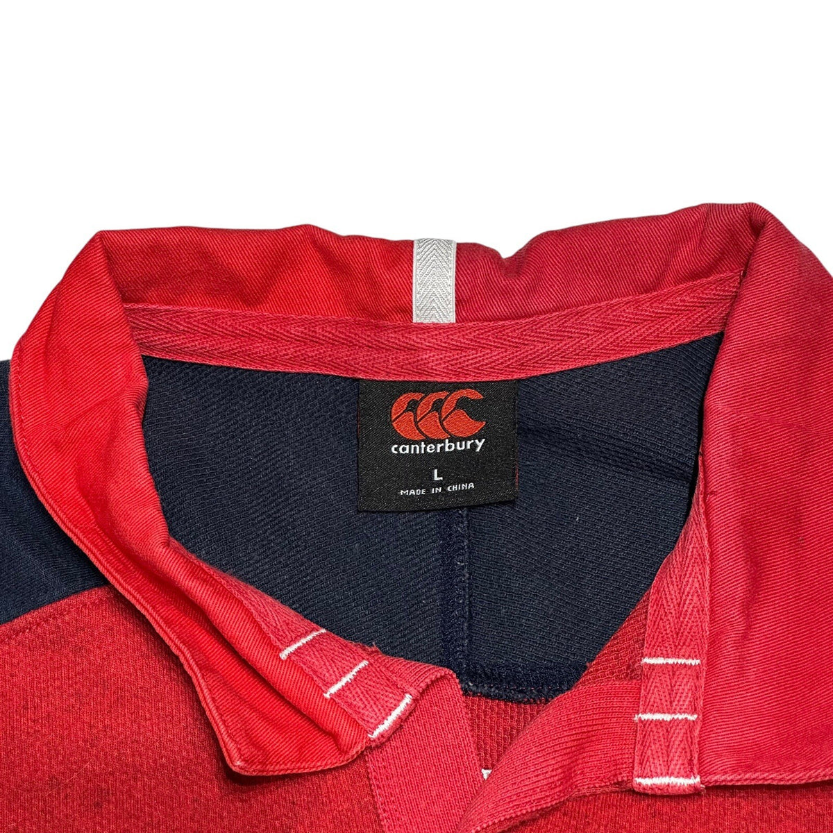 ENGLAND RUGBY UNION SHIRT JERSEY CANTERBURY SIZE LARGE LONGSLEEVE