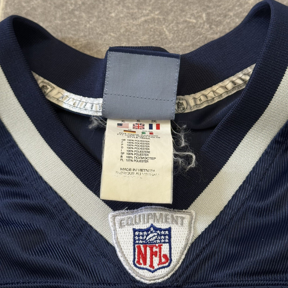 NEW ENGLAND PATRIOTS TOM BRADY 12 NIKE NFL JERSEY SIZE XL EXTRA LARGE