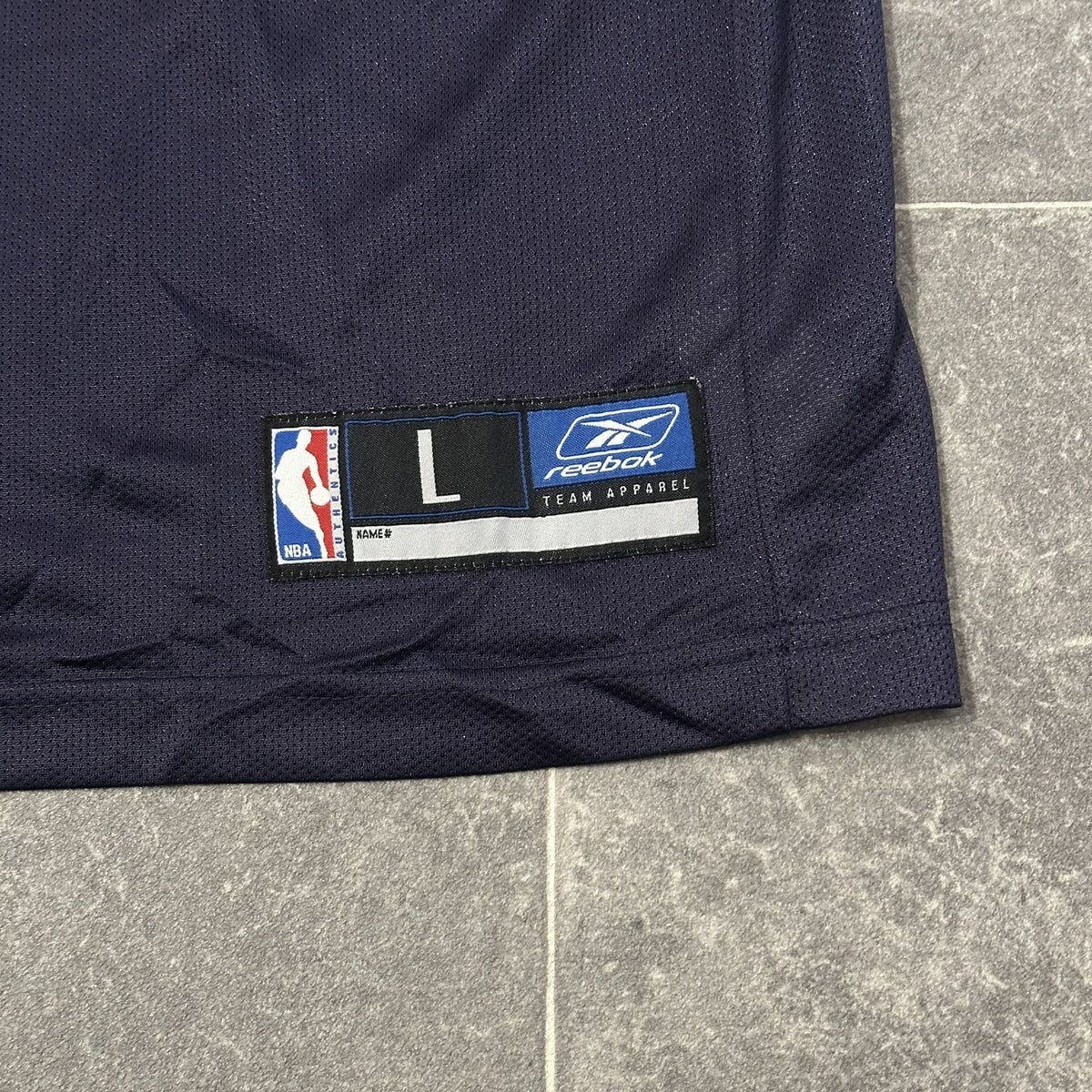 Vintage Reebok Dallas Mavericks #4 Michael Finley Mens Large Basketball Jersey