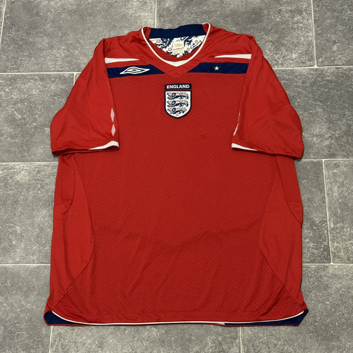 England Away Football Shirt 2008/10 Adults XL Extra Large Umbro