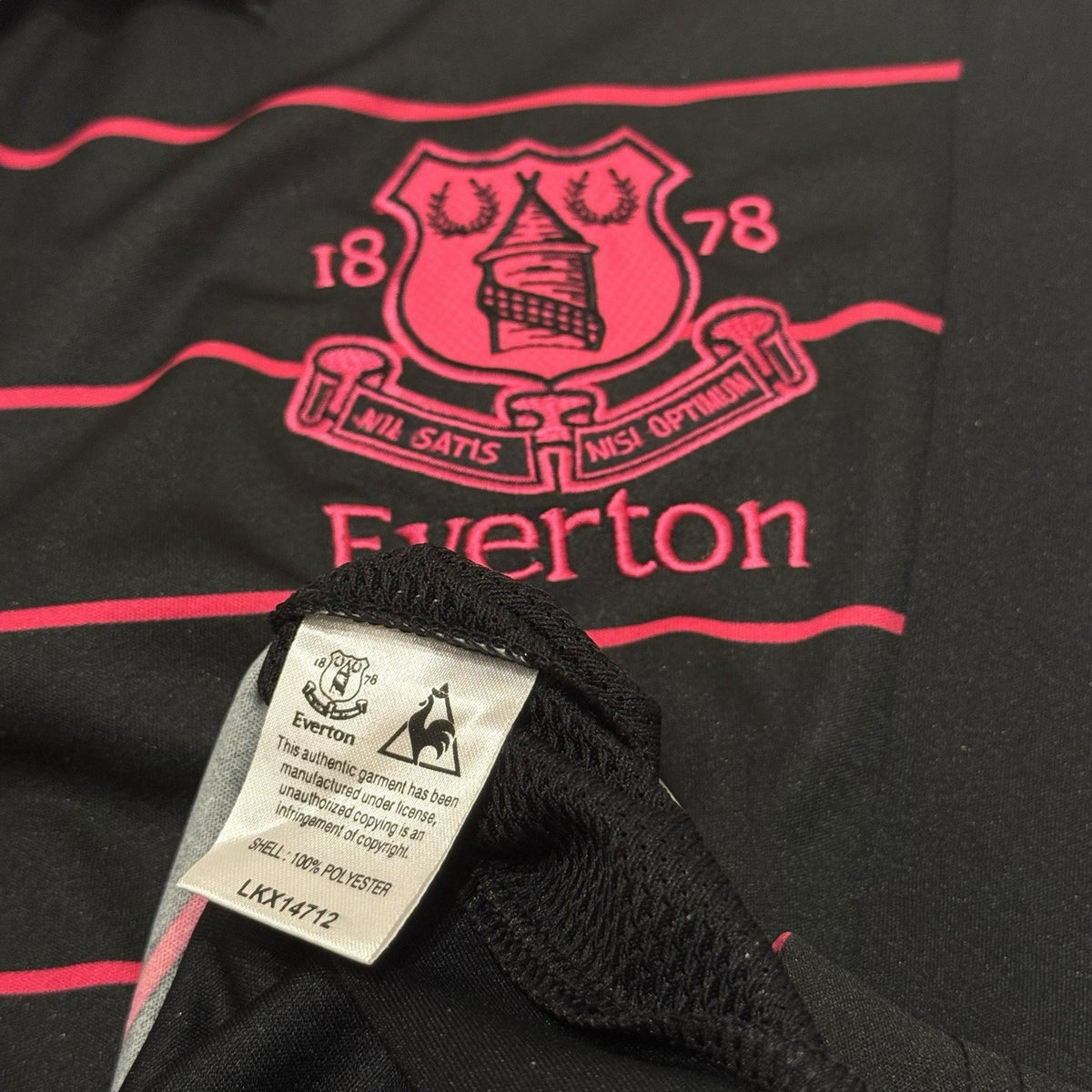 EVERTON 2009/2010 AWAY FOOTBALL SHIRT LE COQ SPORTIF JERSEY SIZE XXL 2XL ADULT
