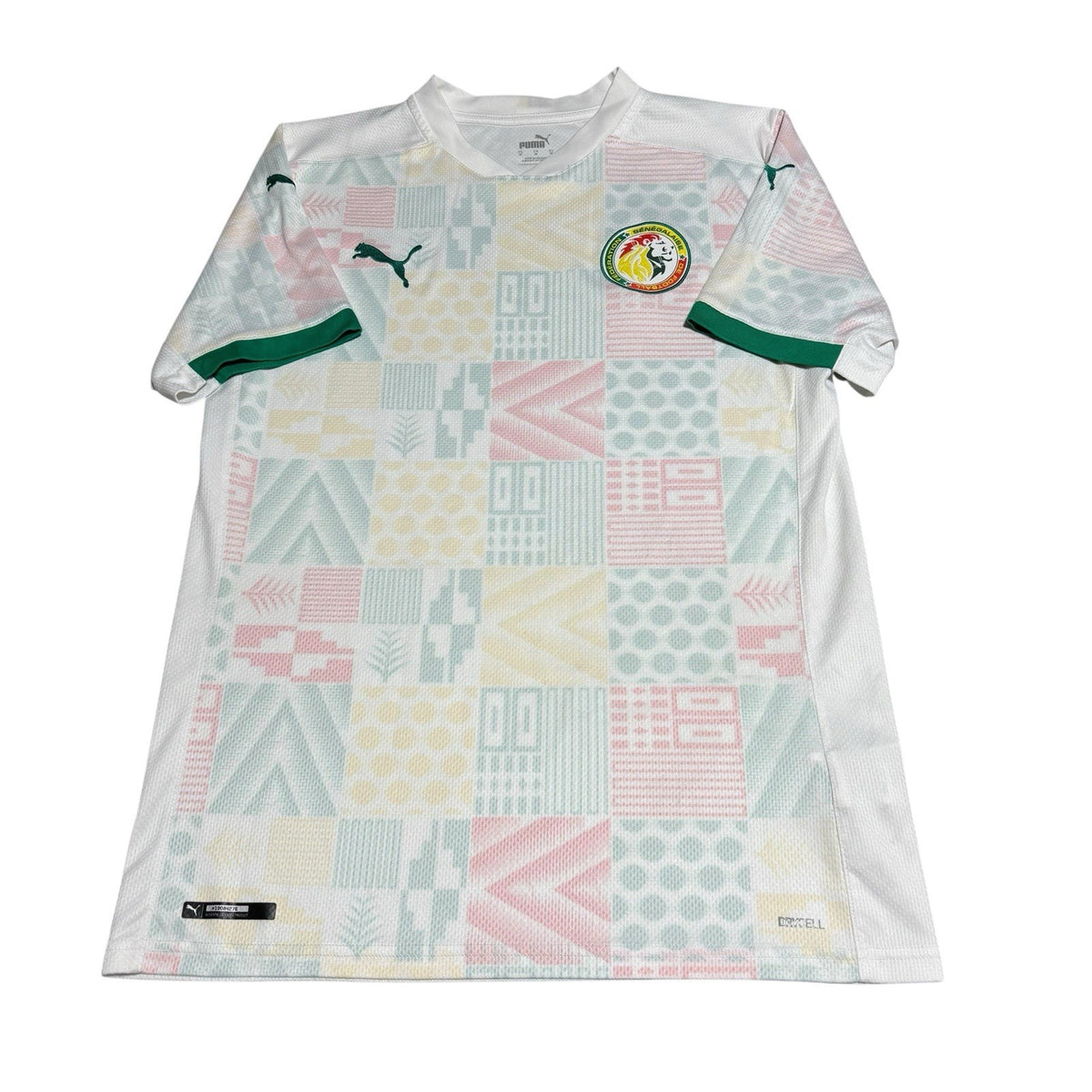 Senegal PUMA Home Football Shirt 2020/21 Multicolour Soccer Jersey Men's Medium