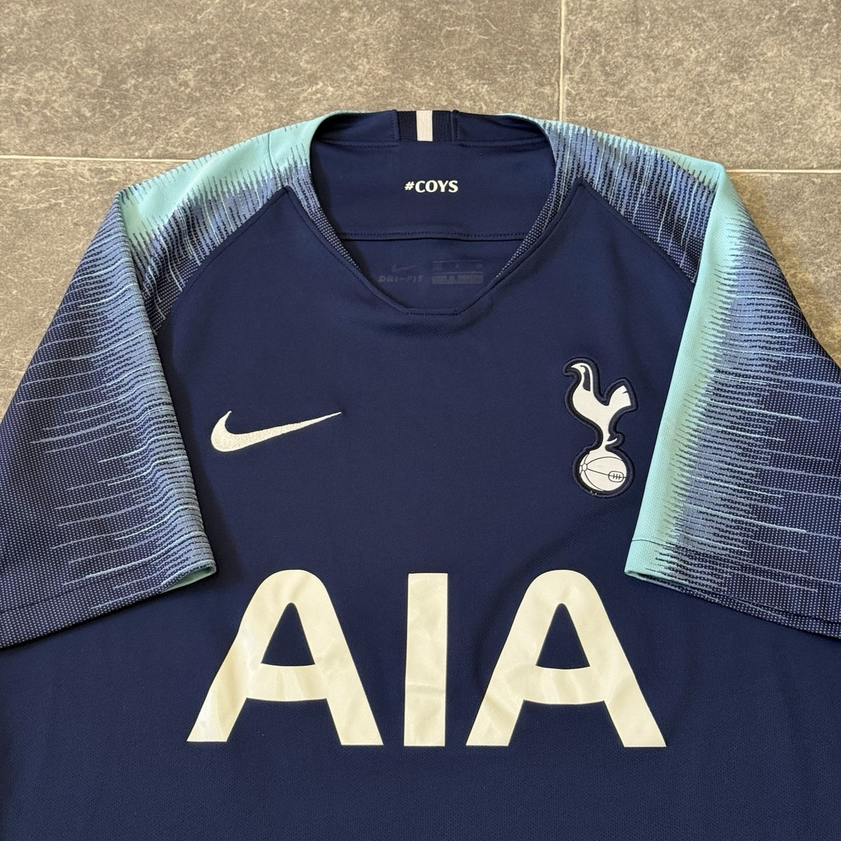 Tottenham Hotspur Football Club 2018/19 Away Shirt Nike Jersey Size Small