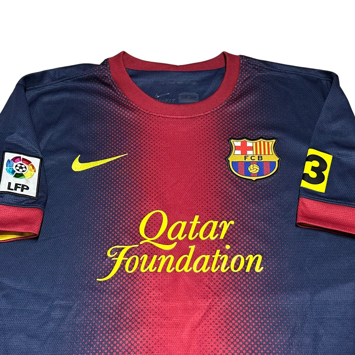 BARCELONA 2012/2013 FOOTBALL SHIRT NIKE HOME SOCCER JERSEY SIZE M ADULT