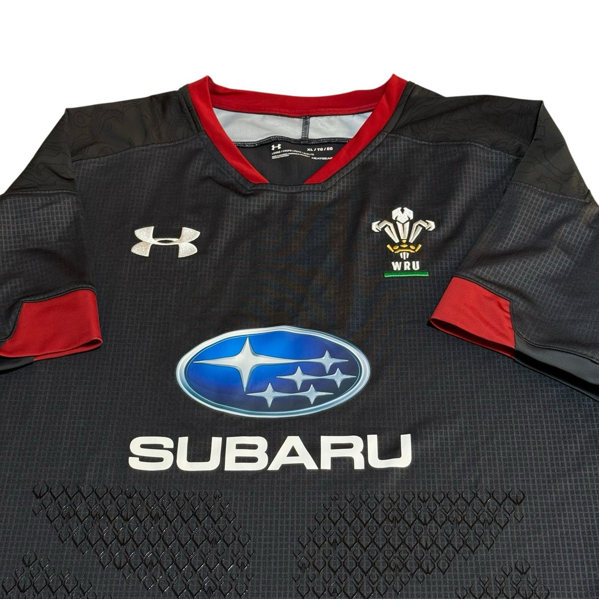 Wales Rugby Union Away Shirt 2017/2019 XL Under Armour Jersey Top Extra Large