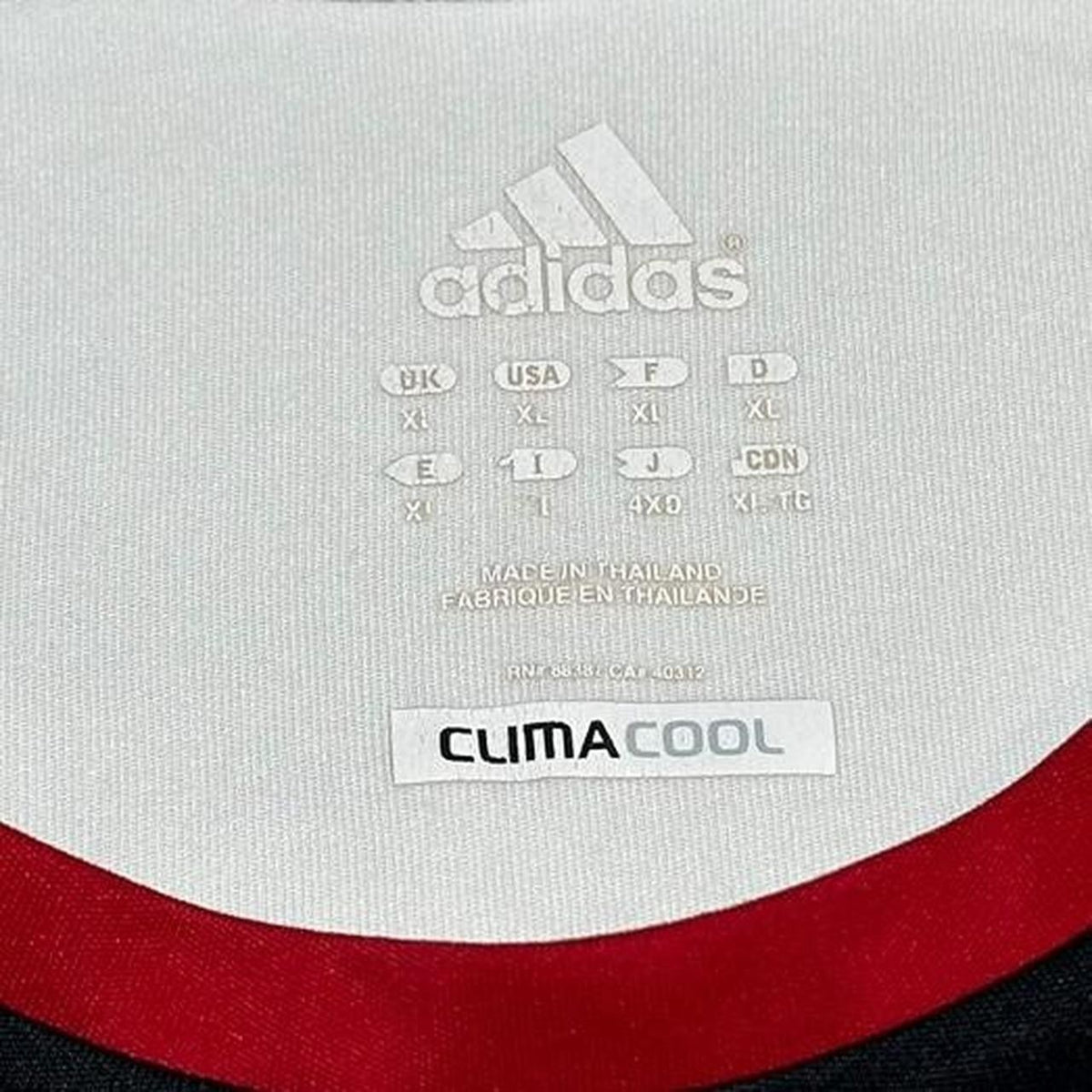 AC MILAN ITALY 2012/2013 AWAY FOOTBALL SHIRT JERSEY ADIDAS SIZE XL ADULT