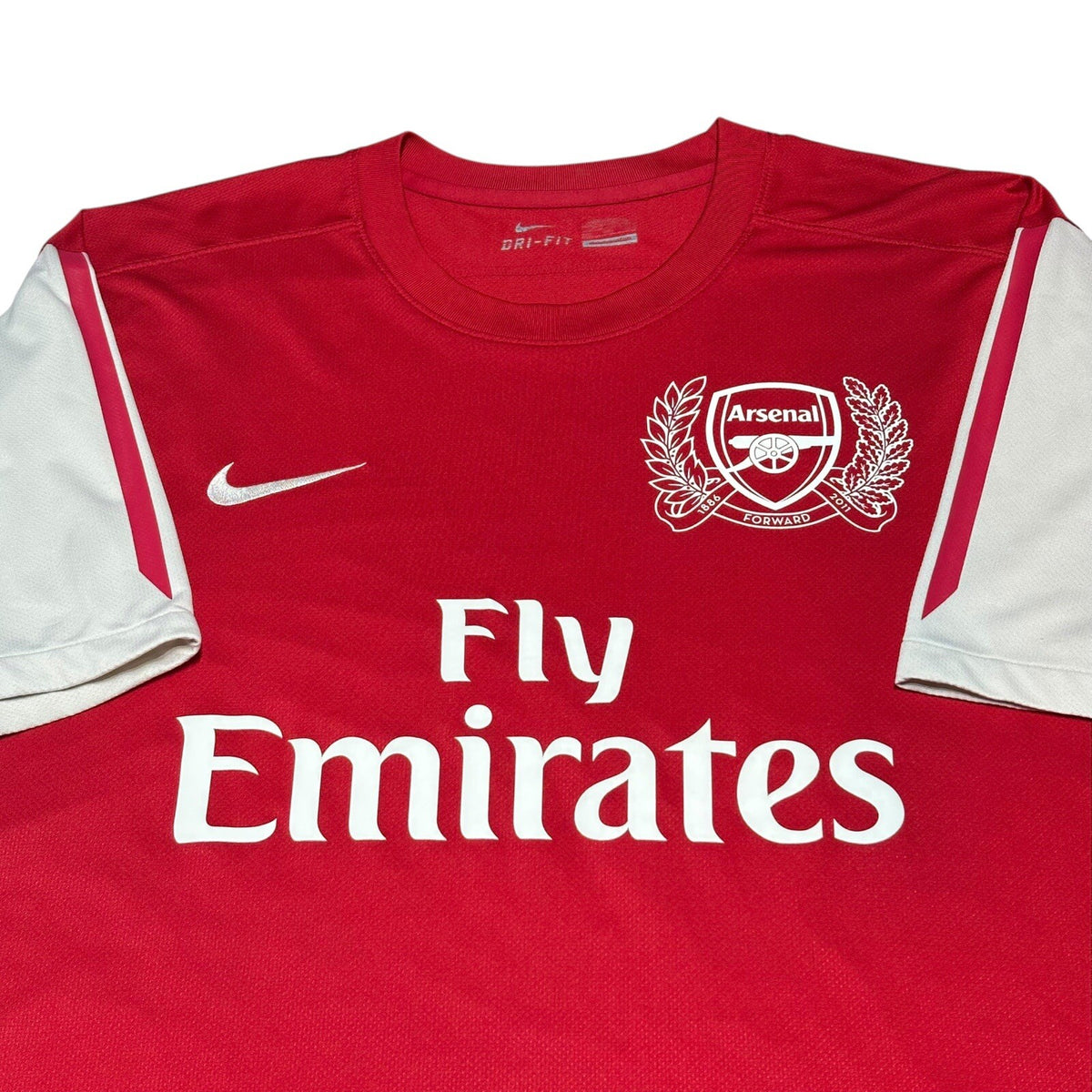 ARSENAL 2011/2012 HOME FOOTBALL SHIRT NIKE 125 ANNIVERSARY JERSEY SIZE XXL