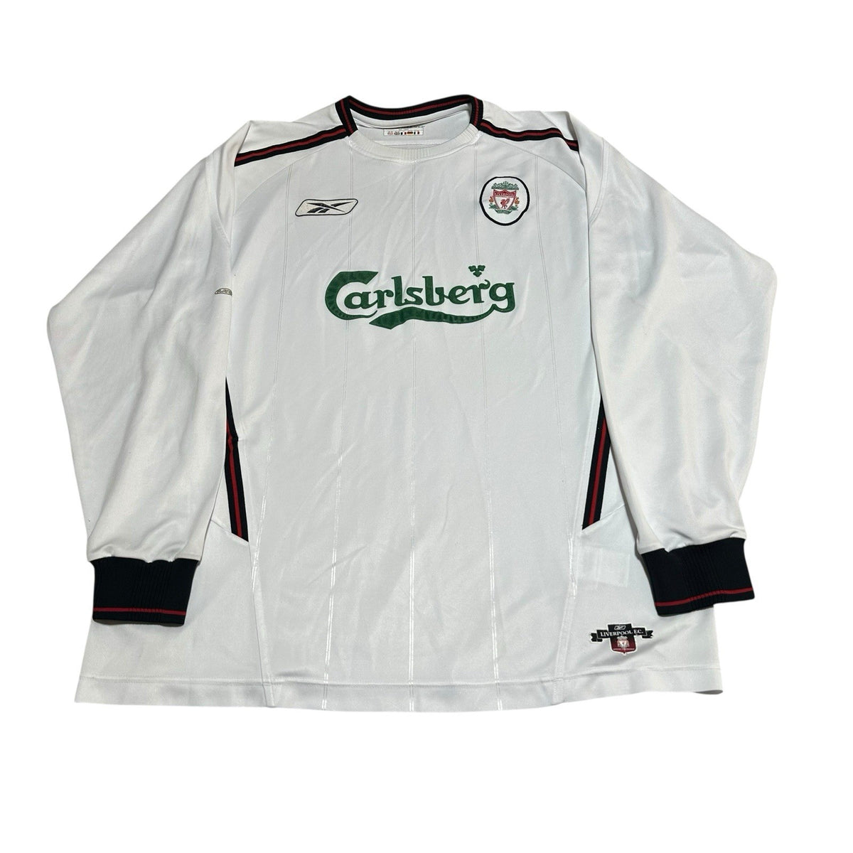 Liverpool Football Shirt 2003 Soccer Jersey Longsleeve Reebok Adults Large