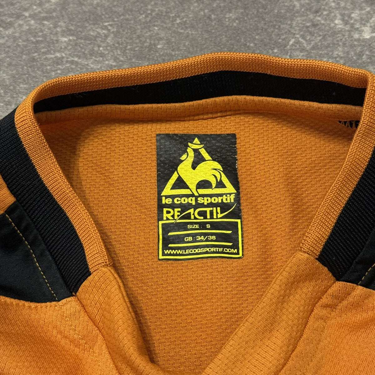 WOLVERHAMPTON WANDERERS 2008-09 Wolves Football Shirt Le Coq Sportif Small Adult