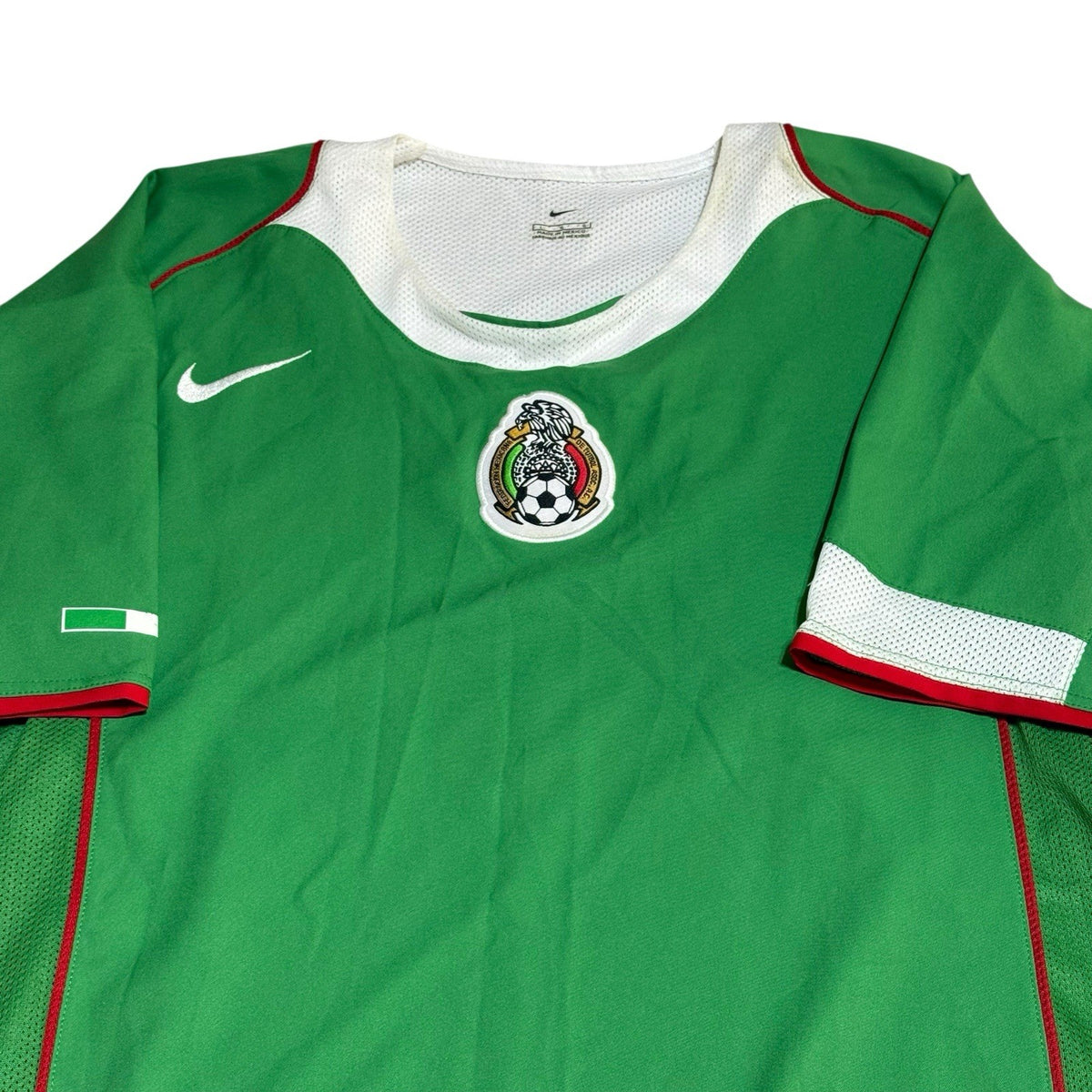 Rare Nike Mexico Home Jersey 2002 Large Green Mexicana Soccer Futbol Y2K Jersey