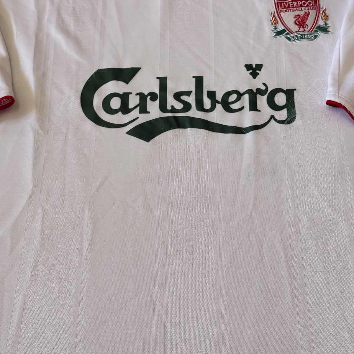 Liverpool Away Football Shirt 2007/08 Adults XXL 2XL Adidas