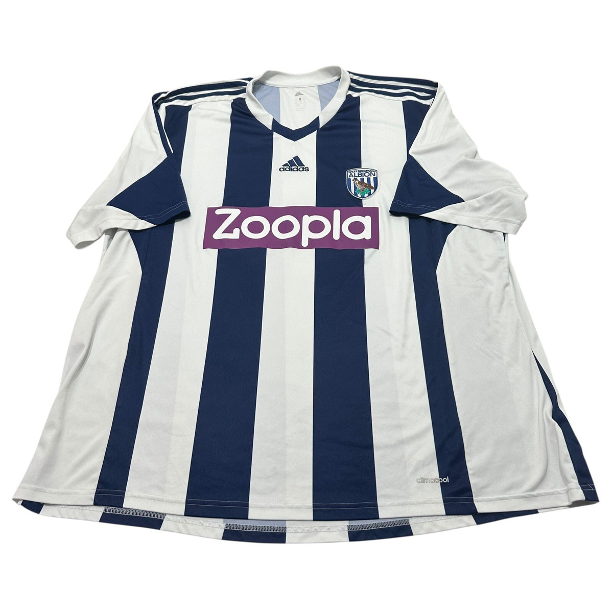 WEST BROMWICH ALBION FOOTBALL SHIRT 2013/14 HOME ADIDAS WBA SIZE XXL 2XL