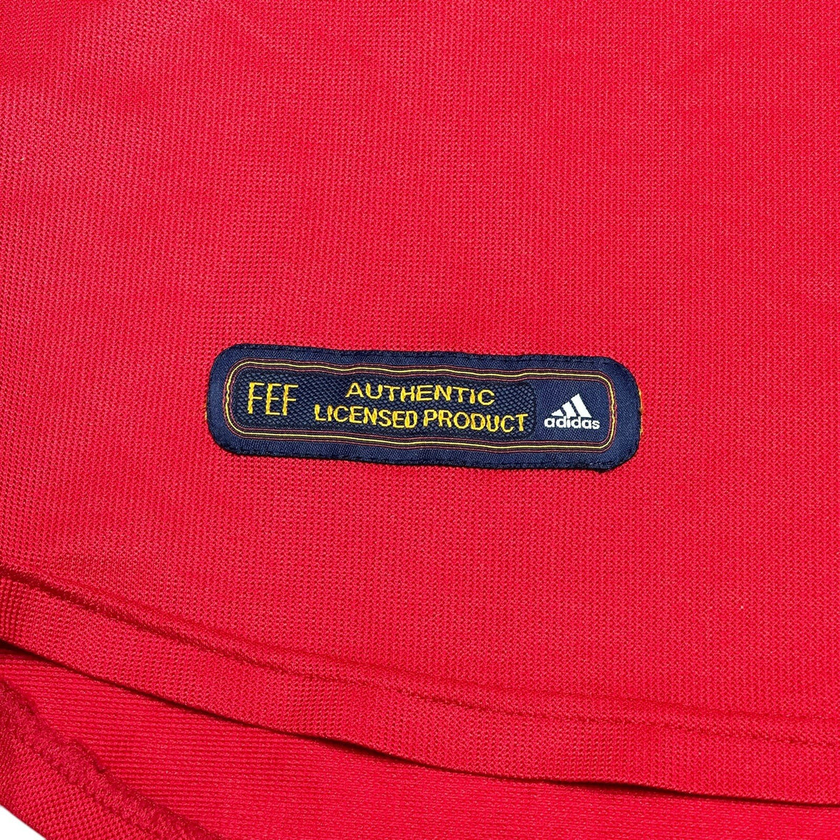 Spain Football Shirt Jersey Camiseta Soccer 1999 2000 2001 Home Size XL Adidas