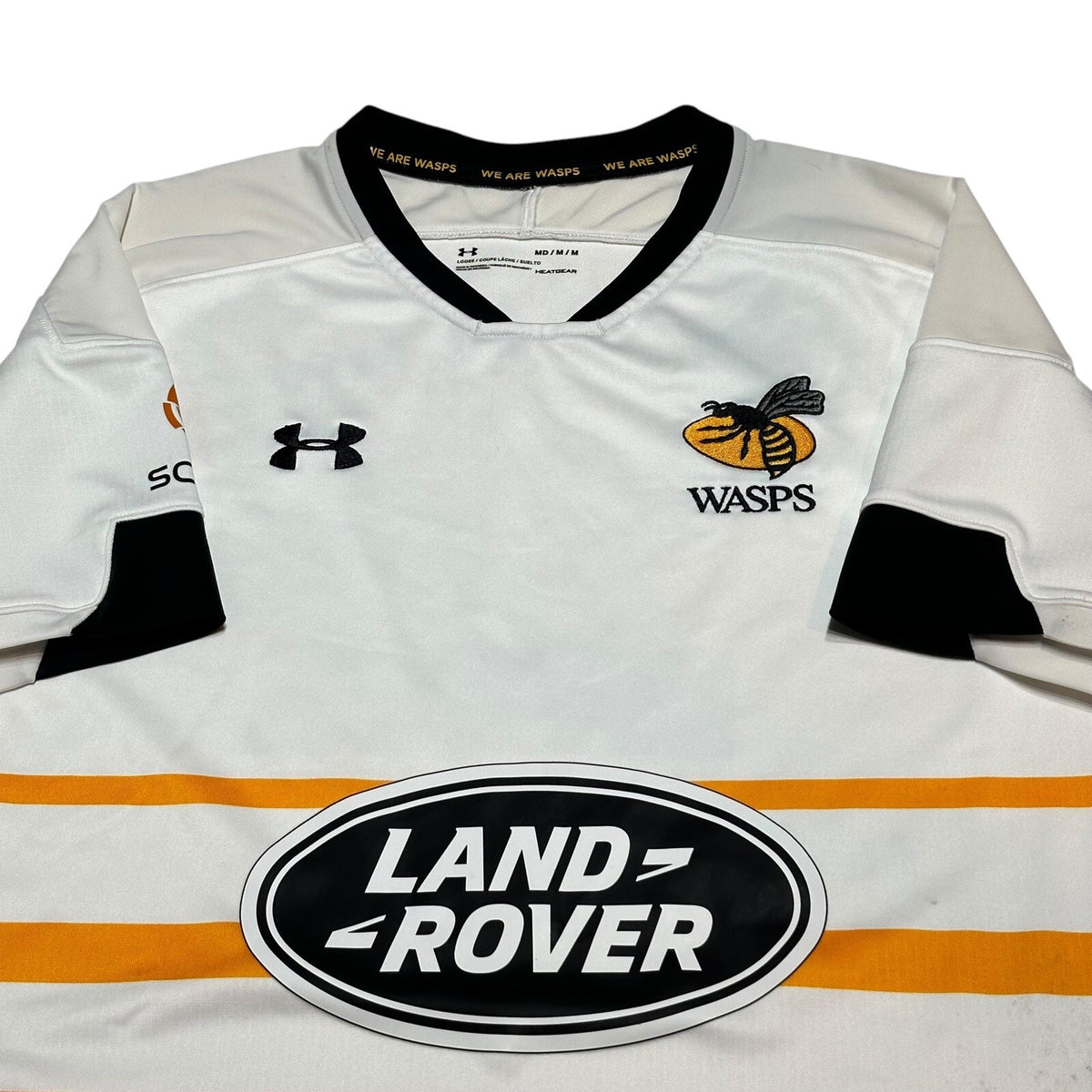 Wasps Rugby Union Away Shirt 2018/2019 Under Armour Medium M Jersey Top