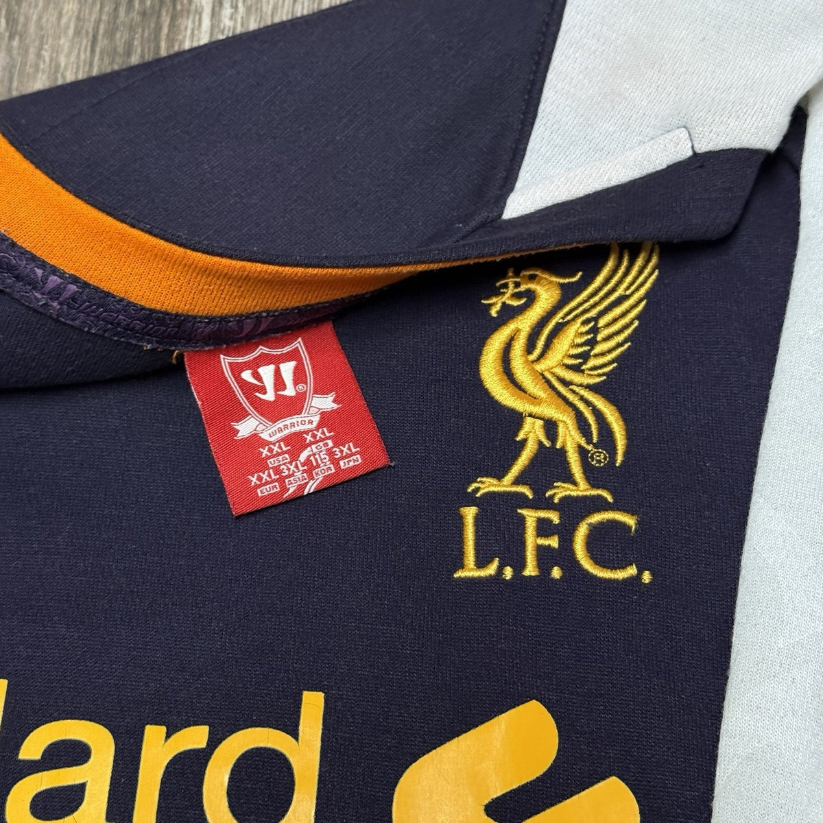 Liverpool Football Training Shirt 2012/2013 Mens Size XXL 2XL Warrior Rare