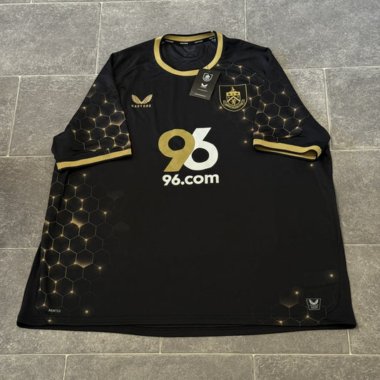 Burnley FC 25/26 Third Shirt 4XL Adults New With Tags Castore
