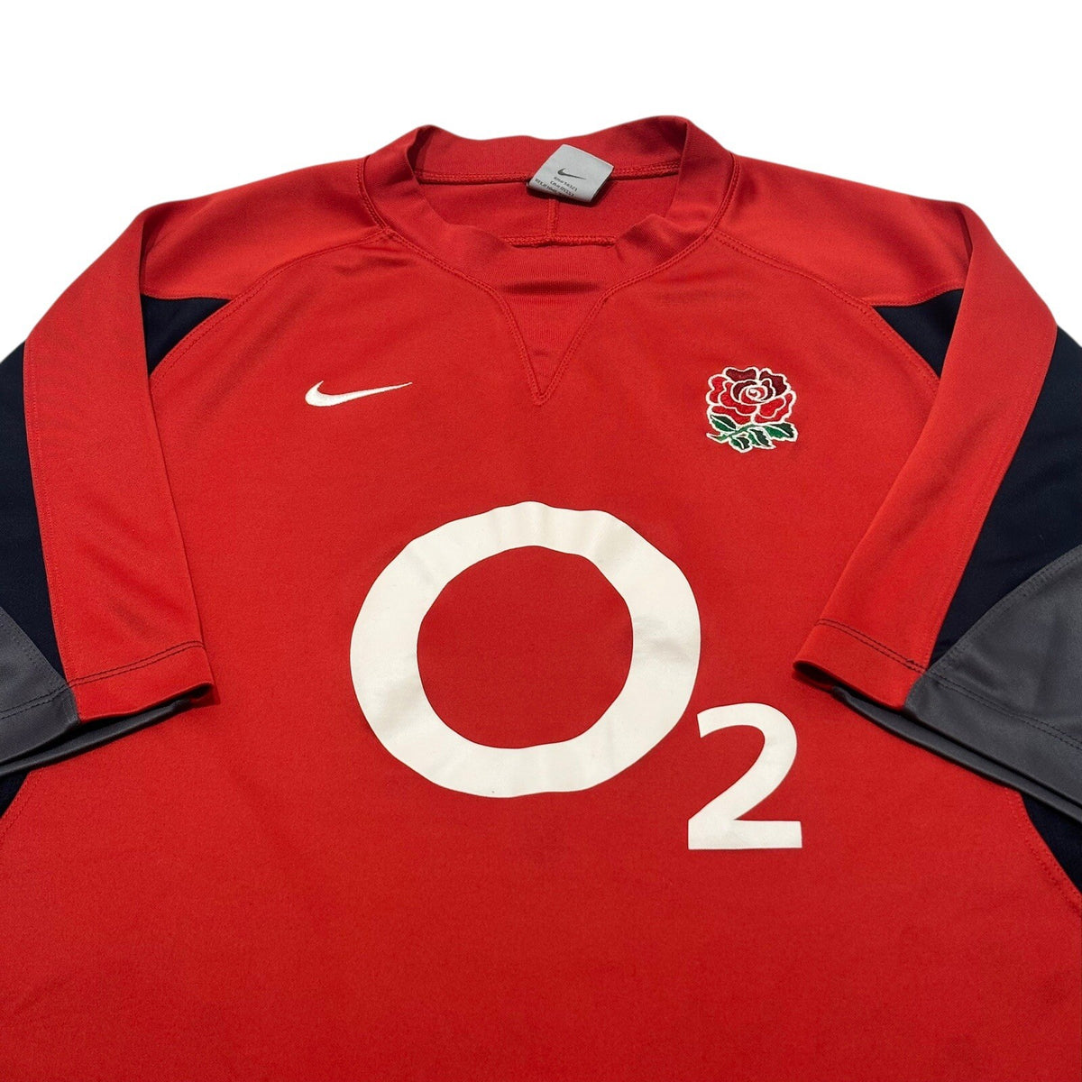 England Rugby Union Jersey Shirt Nike Red Training Shirt Size XXL
