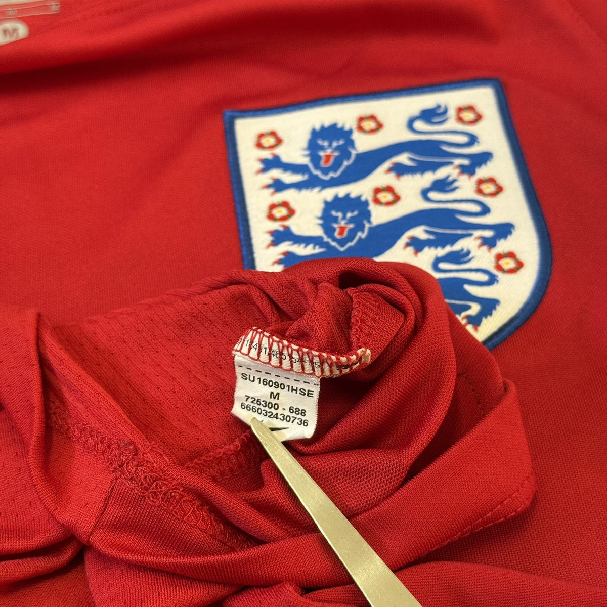Nike England Football Shirt Training Jersey Adults Medium 2011