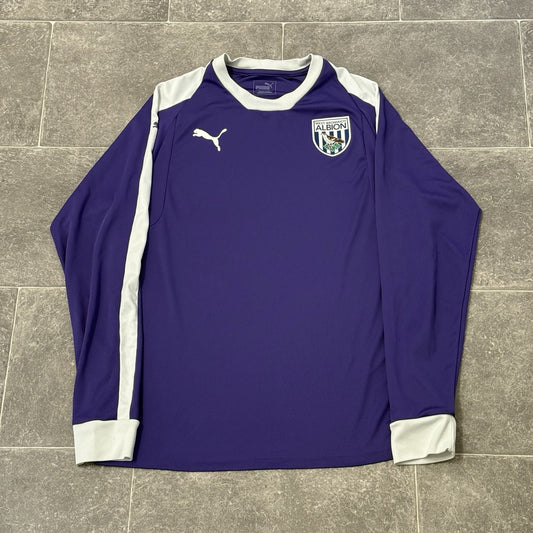 West Bromwich Albion Football Shirt Longsleeve Training Jersey Puma Large